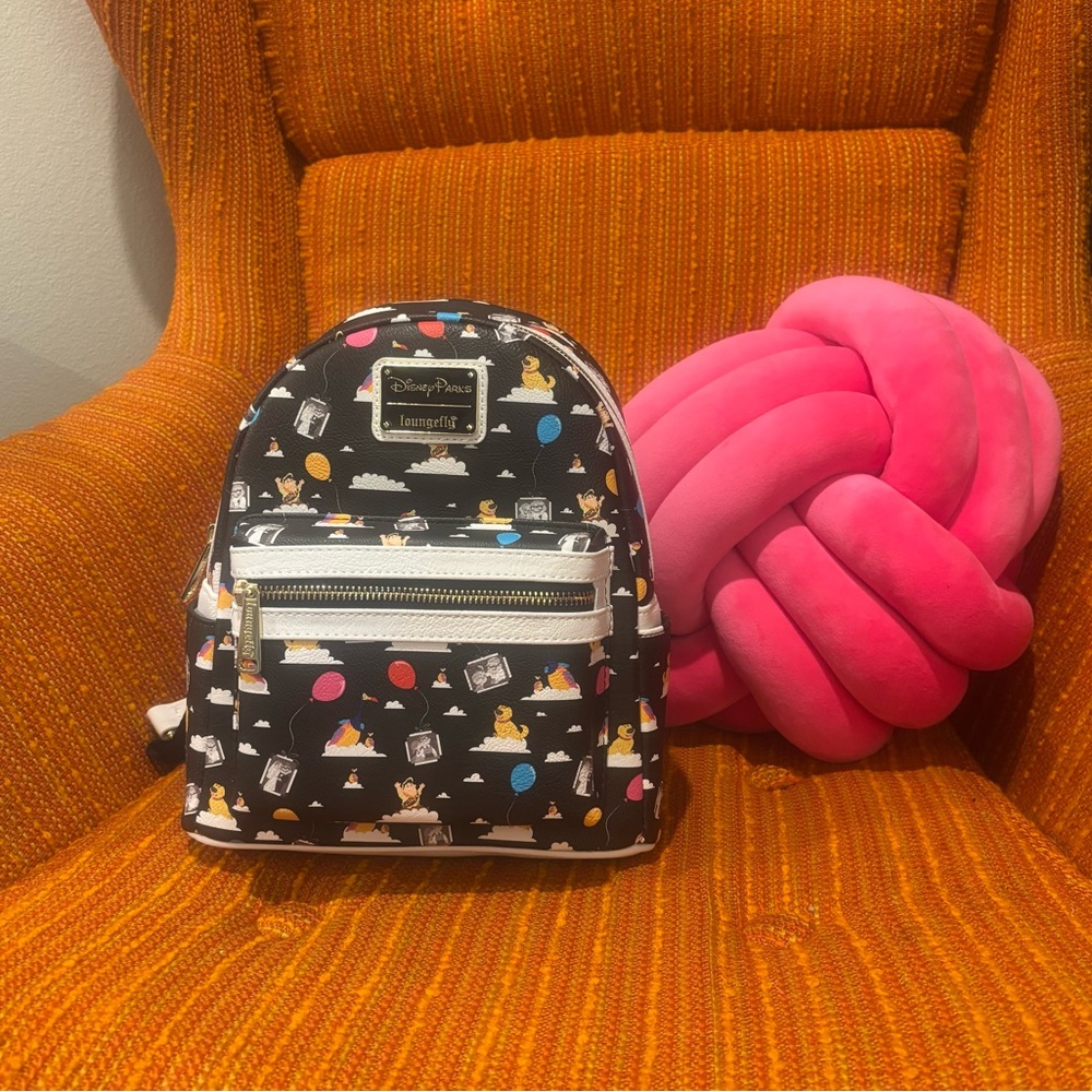 Loungefly x Disney | Mini Backpack with “Up” Colorful Balloon Print